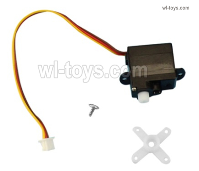 Wltoys XK A500 Parts Servo Unit.A220.0013.2g Steering Unit with Servo Arm.Wltoys XK A500 Q-F4U Corsair Fighter RC Plane Toy Plane, RC AirPlane RC Glider Accessories.