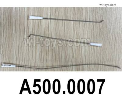 Wltoys XK A500 Parts 2pcs Aileron wire group and 1pcs flat tail wire group.A500.0007.Wltoys XK A500 Q-F4U Corsair Fighter RC Plane Toy Plane, RC AirPlane RC Glider Accessories.