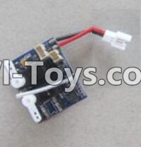 XK A700 Receiver board,Circuit board-XK.2.A700.011,XK A700 Sky Dancer RC Plane Parts Accessories,XK A700 Skydancer RC Fixed Wing Plane Replacement Parts