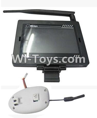 XK A700 Upgrade 5.8G FPV transmission display screen & FPV Camera unit,XK A700 Sky Dancer RC Plane Parts Accessories,XK A700 Skydancer RC Fixed Wing Plane Replacement Parts