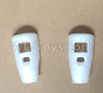 XK X420 Motor cover Parts(2pcs)-X420.0017,Wltoys XK X420 simulator Plane Parts