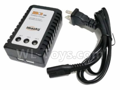 XK X450 Upgrade 10W B3 Fast charger unit(We will sent the right version convert plug according your order country),XK A450 Parts,XK X450 Vtol Aviator RC Plane Parts
