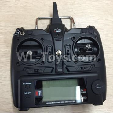 XK X520 X8 Big version Transmitter-X520.0014-02 ,XK X520 Vtol Parts,XK X520 RC AirPlane Spare Parts Accessories,XK X520 RC Fixed Wing Plane Parts