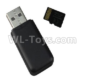 XK X520 Reader and 4GB Memory card-X520.0020 USB,XK X520 Vtol Parts,XK X520 RC AirPlane Spare Parts Accessories,XK X520 RC Fixed Wing Plane Parts