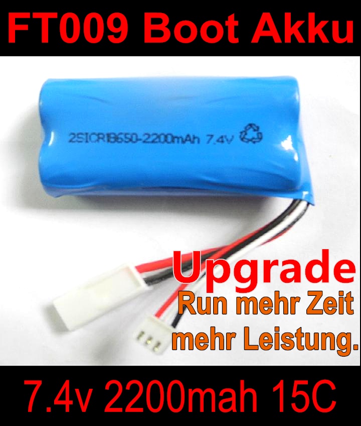 Feilun FT009 parts -09 Upgrade 7.4v 2200mAh Battery For Feilun FT009 Boat Parts,racing boat parts