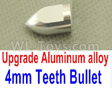 Feilun FT011 Upgrade Parts-4mm Teeth Bullet,Upgrade Aluminum alloy Bullet,feilun ft011 mods Parts,feilun ft011 tuning Parts
