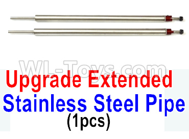 Feilun FT011 Upgrade Parts-Upgrade Extended Stainless Steel Pipe(2pcs)-You must buy the Upgrade Upgrade Water Cooling sleeve together to use for your boat,feilun ft011 mods Parts,feilun ft011 tuning Parts