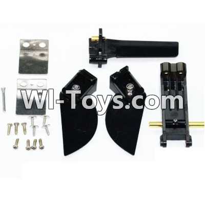 Feilun FT011 Parts-Tail Rudder assembly,Feilun FT011 RC Boat Parts