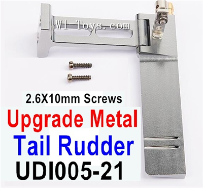 UDI Arrow UDI005 Upgrade Metal Tail rudder assembly Parts. UDI005-21.UDI RC Arrow UDI005 RC Boat Replace Accessories.