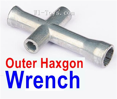 UDI Arrow UDI005 Upgrade Outer Hexagon Wrench Parts For the M3 M4 Nut.UDI RC Arrow UDI005 RC Boat Replace Accessories.