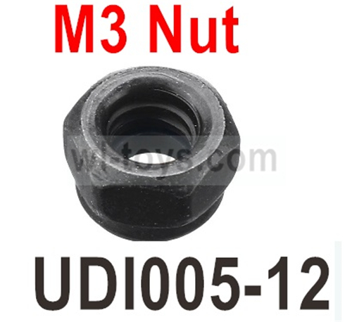 UDI UDI005 Arrow M3 Anti-slip nut Parts. UDI005-12. UDI RC UDI005 RC Boat Spare Accessories.