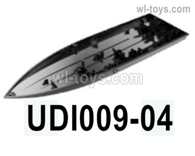 UDI Rapid UDI009 Bottom boat shell cover.UDI009-04.UDI RC Rapid UDI009 RC Boat Replace Accessories.