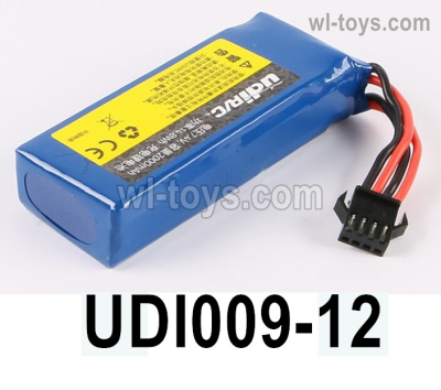 UDI Rapid UDI009 RC Battery Parts. 3.7Vx2 2000MAH Battery. UDI009-12. Total 1pcs.UDI RC Rapid UDI009 RC Boat Replace Accessories.