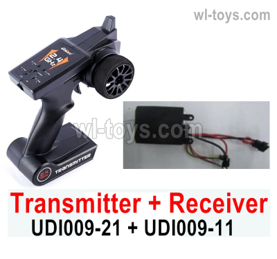 UDI Rapid UDI009 Transmitter + Receiver board Parts toghether. UDI009-21 + UDI009-11.UDI RC Rapid UDI009 RC Boat Replace Accessories.