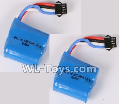UDI RC UDI008 Battery-3.7v×2 600mah Battery(2pcs),UDIRC UDI008 Parts