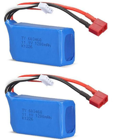 Wltoys WL915 Boat Parts-11.1v 1200mah Battery(2pcs).WL915-44.Wltoys WL915 RC Boat spare parts,WL915 Brushless motor RC Racing boat Accessories