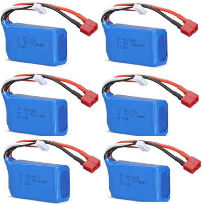 Wltoys WL915 Boat Parts-11.1v 1200mah Battery(6pcs).WL915-44.Wltoys WL915 RC Boat spare parts,WL915 Brushless motor RC Racing boat Accessories