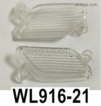 Wltoys WL916 Parts Headlight Shade,WL916-21 Front Light shade Set.1pcs Left and 1pcs Right.Wltoys WL916 RC Boat Spare Accessories.