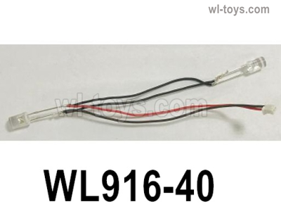 Wltoys WL916 Parts headlight assembly. WL916-40.Front light unit.Wltoys WL916 RC Boat Spare Accessories.