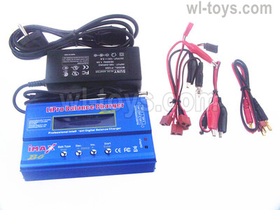 Wltoys WL917 Parts Upgrade B6 Balance charger and Power Charger unit.It can charge 2S 7.4v or 3S 11.1V Battery.The carger speed is fast.Wltoys WL917 RC Boat Spare Accessories.XKS WL917 Jet Ship Accessories.