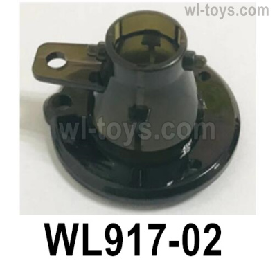 Wltoys WL917 Parts water spout.WL917-02.The color is PC110# brown. (Toner No.: K381# Black Gray)Wltoys WL917 RC Boat Spare Accessories.XKS WL917 Jet Ship Accessories.