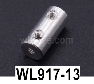Wltoys WL917 Parts Metal Aluminum Gimbal Joint,φ7*φ2*15mm Gimbal Couplings.WL917-13.Aluminum Shaft Motor Connector Universal Joint For RC Boat.Wltoys WL917 RC Boat Spare Accessories.XKS WL917 Jet Ship Accessories.