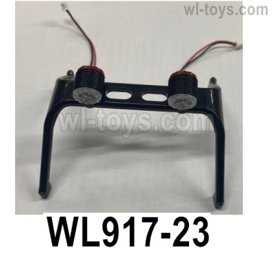 Wltoys WL917 Parts Lamp bracket assembly.WL917-23.It contains 2 3mmLED white headlights. Let you play freely at night.Wltoys WL917 RC Boat Spare Accessories.XKS WL917 Jet Ship Accessories.