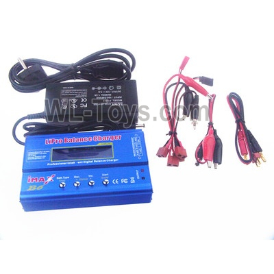 Wltoys WL918 Upgrade B6 Balance charger and Power Charger unit-Can charge 2S 7.4v or 3S 11.1V Battery.Wltoys WL918 RC Boat Spare Accessories.