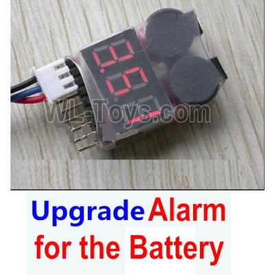 Wltoys WL918 Upgrade Alarm For Wl916 Boat. 50M distance,can alarm when your battery has no power.Upgrade Alarm for the Battery,Can test whether your battery has enouth power.