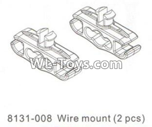 DHK RAZ-R Parts-Wire mount(2pcs) Parts-8131-008 ,DHK RAZ-R Parts,DHK Wolf Parts,DHK HOBBY 8133 8134 Parts