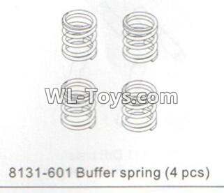 DHK RAZ-R Parts-Buffer spring(4pcs) Parts-8131-601,DHK RAZ-R Parts,DHK Wolf Parts,DHK HOBBY 8133 8134 Parts