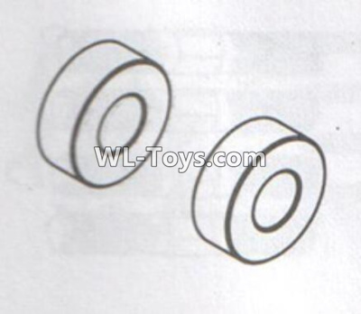 DHK RAZ-R Parts-Ball Bearing(5X11X4mm)-2pcs Parts-8381-117,DHK RAZ-R Parts,DHK Wolf Parts,DHK HOBBY 8133 8134 Parts
