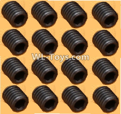DHK RAZ-R Parts-M4 Lock Nut(M4X4mm),M4 Set screws-16pcs Parts-8381-204,DHK RAZ-R Parts,DHK Wolf Parts,DHK HOBBY 8133 8134 Parts