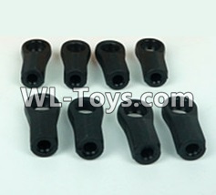 DHK RAZ-R Parts-Plastic Rod end(8pcs) Parts-8381-6Z2,DHK RAZ-R Parts,DHK Wolf Parts,DHK HOBBY 8133 8134 Parts