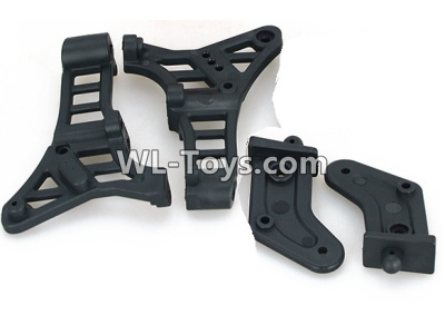 DHK RAZ-R Parts-Wing mount and Wing brace-Left and Right Parts-8381-804,DHK RAZ-R Parts,DHK Wolf Parts,DHK HOBBY 8133 8134 Parts