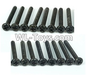 DHK RAZ-R Parts-B head Screw(BM3x24mm)(16pcs) Parts-8382-705,DHK RAZ-R Parts,DHK Wolf Parts,DHK HOBBY 8133 8134 Parts
