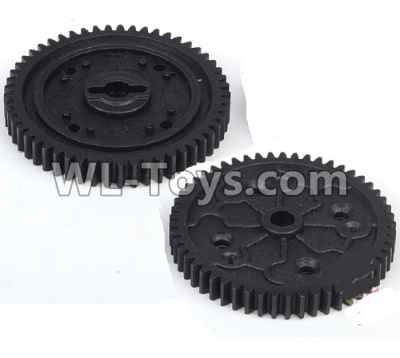 DHK Crosse Parts-Spur gear-53T(Plastic)-2pcs Parts-8131-204,DHK Crosse 8136 RC Car Parts,DHK Hobby Crosse 8136 Parts