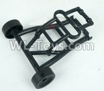DHK Crosse Parts-Wheelie bat assembly,Head up wheel Parts-8136-011,DHK Crosse 8136 RC Car Parts,DHK Hobby Crosse 8136 Parts