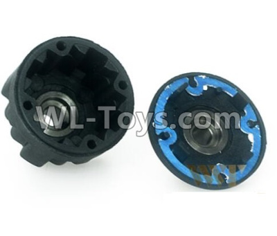 DHK Crosse Parts-Differential Case set & Differential case cover & Differential gasket Parts-8381-106,DHK Crosse 8136 RC Car Parts,DHK Hobby Crosse 8136 Parts