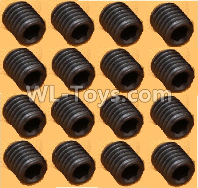 DHK Crosse Parts-M4 Lock Nut(M4X4mm),M4 Set screws-16pcs Parts-8381-204,DHK Crosse 8136 RC Car Parts,DHK Hobby Crosse 8136 Parts