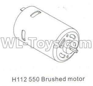 DHK Crosse Parts-550 Brushed motor Parts-H112,DHK Crosse 8136 RC Car Parts,DHK Hobby Crosse 8136 Parts