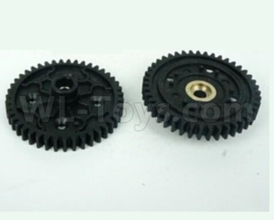 DHK Zombie 8384 Parts-Spur gear-43T(Plastic)-2pcs Parts-8381-203,DHK Hobby Zombie 8E 8384 RC Truck Parts