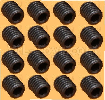 DHK Zombie 8384 Parts-M4 Lock Nut(M4X4mm),M4 Set screws-16pcs Parts-8381-204,DHK Hobby Zombie 8E 8384 RC Truck Parts