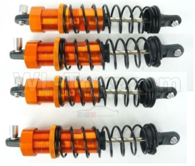 DHK Zombie 8384 Shock absorber complete(4pcs) Parts-8381-300-02,DHK Hobby Zombie 8E 8384 RC Truck Parts