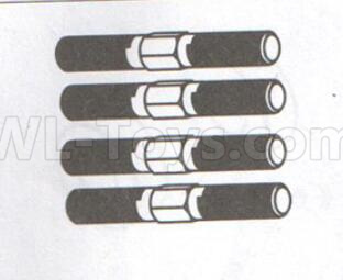 DHK Zombie 8384 Parts-Anti-Roll Bar Linkage(4pcs) Parts-8381-402,DHK Hobby Zombie 8E 8384 RC Truck Parts