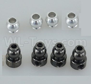 DHK Zombie 8384 Parts-Anti-Roll Bar Pivot ball-Upper and Lower(4 Sets)(Can also be used for 8382,8381,8135,8384) Parts-8381-403,DHK Hobby Zombie 8E 8384 RC Truck Parts
