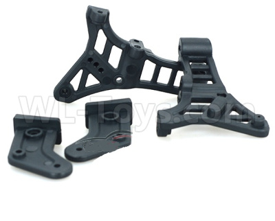 DHK Zombie 8384 Parts-Wing Mount+Wing Brace(Left and Right)-(Can also be used for 8384,8383,8381) Parts-8381-804T,DHK Hobby Zombie 8E 8384 RC Truck Parts