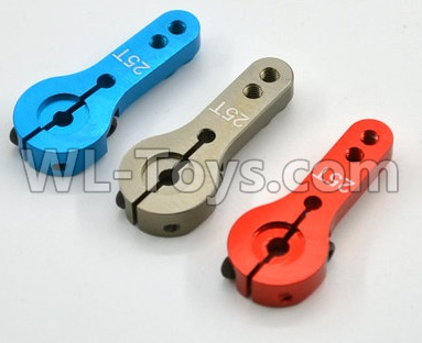 DHK Zombie 8384 Parts-Upgade Metal 25T Metal servo arm(3pcs-1X Blue,1X Gray,1X Orange) Parts,DHK Hobby Zombie 8E 8384 RC Truck Parts