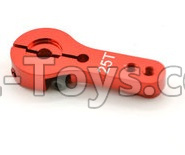 DHK Optimus Parts-Upgade Metal 25T Metal servo arm(1pcs-Orange) Parts,DHK Optimus 8383 Parts,DHK Optimus Parts-XL Buggy,DHK Hobby 8383 Parts