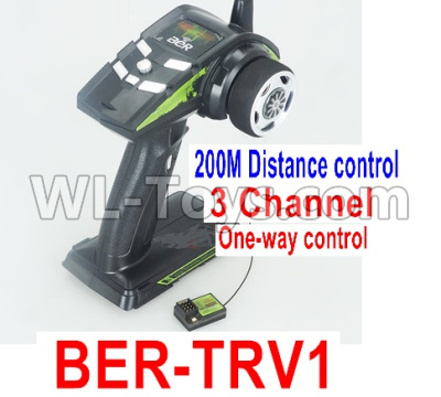 DHK Zombie 8384 Parts-Transmitter with Receiver board(One-Way control,200m distance control)0BER-TRV1 Parts,DHK Hobby Zombie 8E 8384 RC Truck Parts